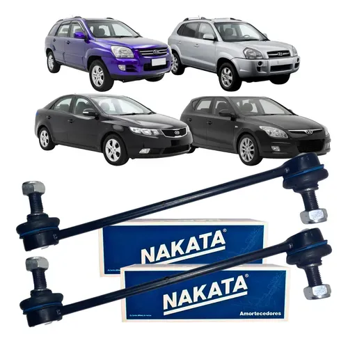 Par Bieleta Dianteira Nakata Tucson Cerato I30 Sportage