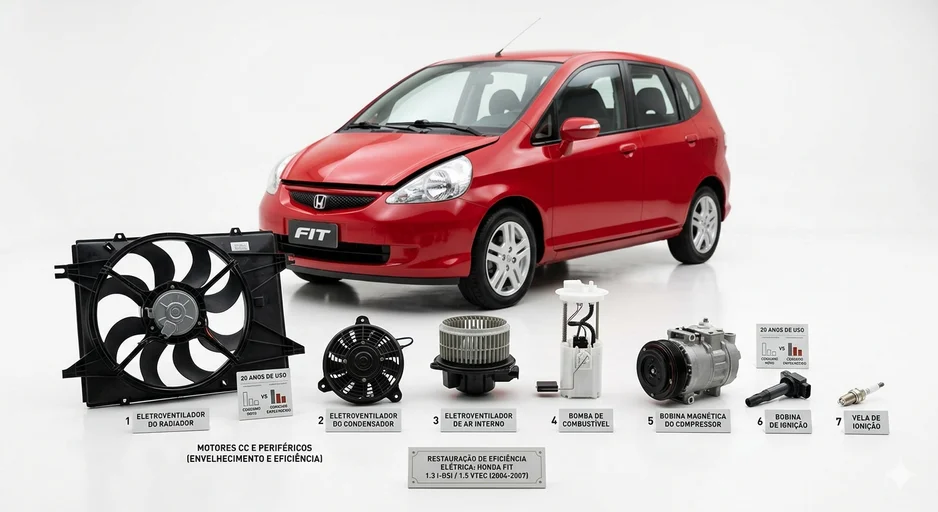 Efeito Dominó no Honda Fit