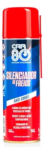Spray silenciador de freios