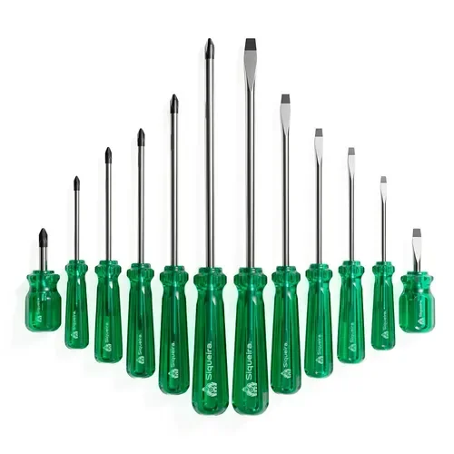 Kit 12 Chaves De Fenda E Philips