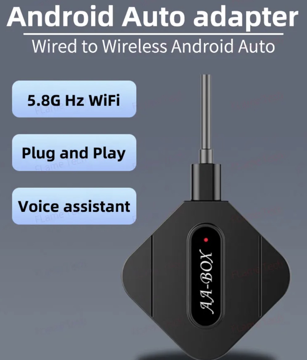 Adaptador para Android Auto sem fio