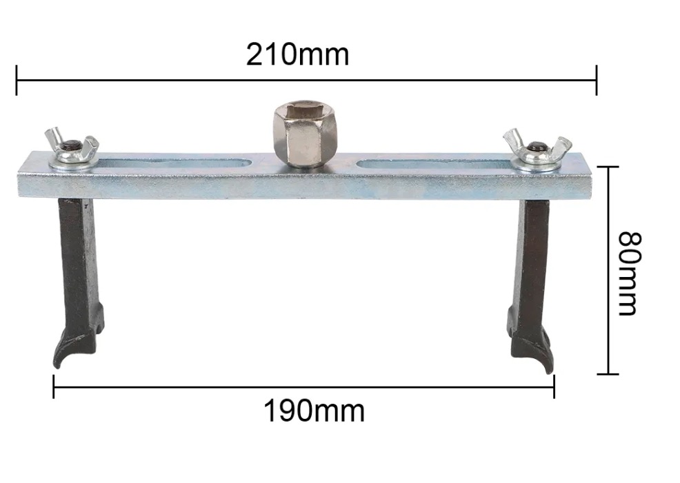Ferramenta para remover tampa do tanque de combustível